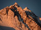 04 Sunrise On The Pinnacles And Mount Everest North Face Summit From The Climb From Lhakpa Ri Camp I To The Summit 